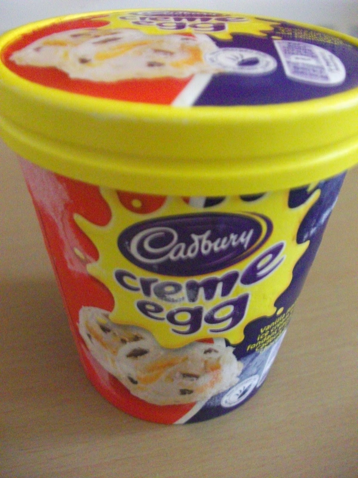 cadbury creme egg ice cream
