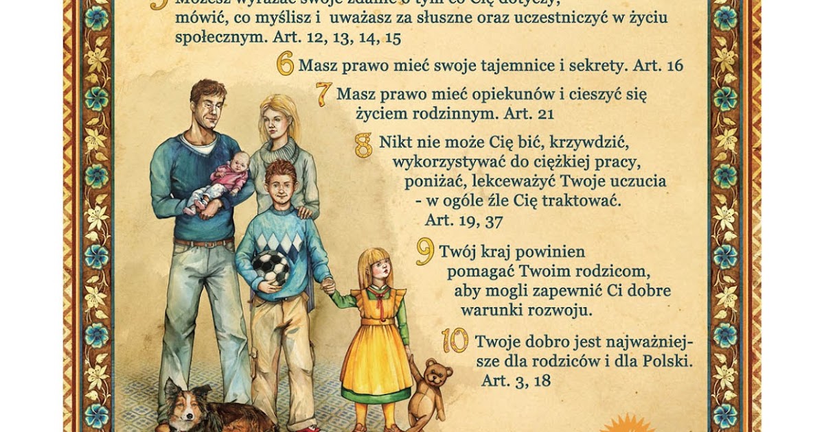 Wymień Główne Prawa I Obowiązki Szlachty Chwila refleksji: Prawa i obowiązki dziecka - refleksja dla rodzica