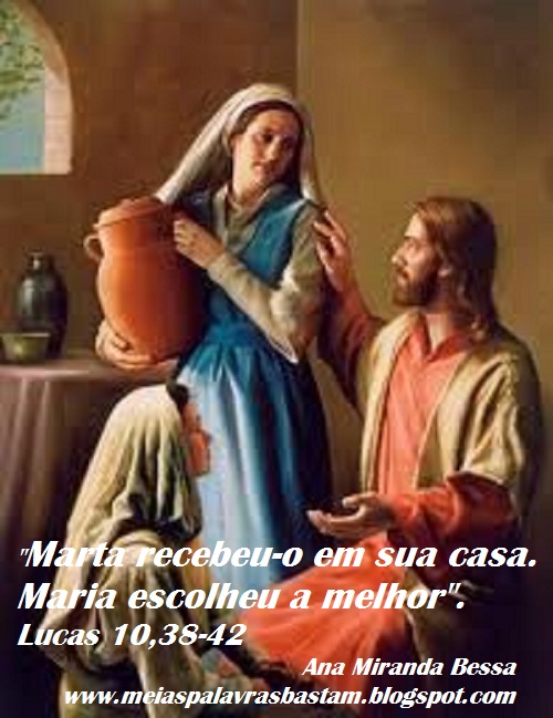 PALAVRA DE DEUS MARTA E MARIA LUCAS 10,3842 'ORAÇÃO E AÇÃO' REFLEXÃO DO PASTOR PALAVRA DE DEUS MARTA E MARIA LUCAS 10,3842 'ORAÇÃO E AÇÃO' REFLEXÃO DO PASTOR