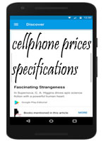 cellphone prices and specifications