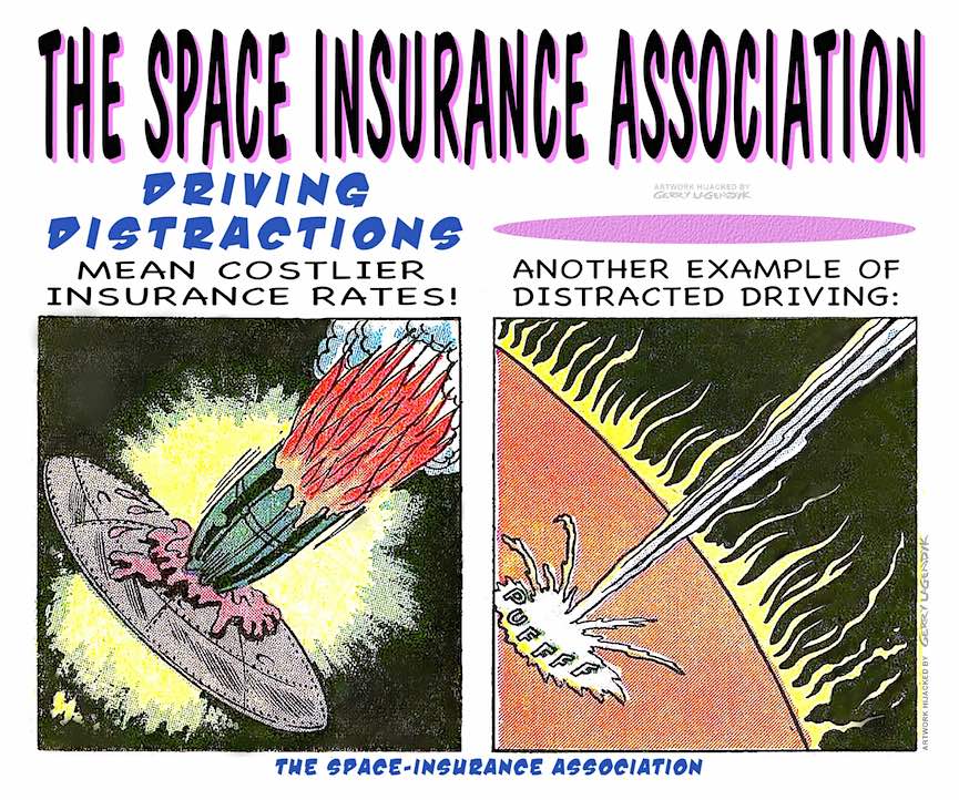 distracted driving a distracted driving cartoon