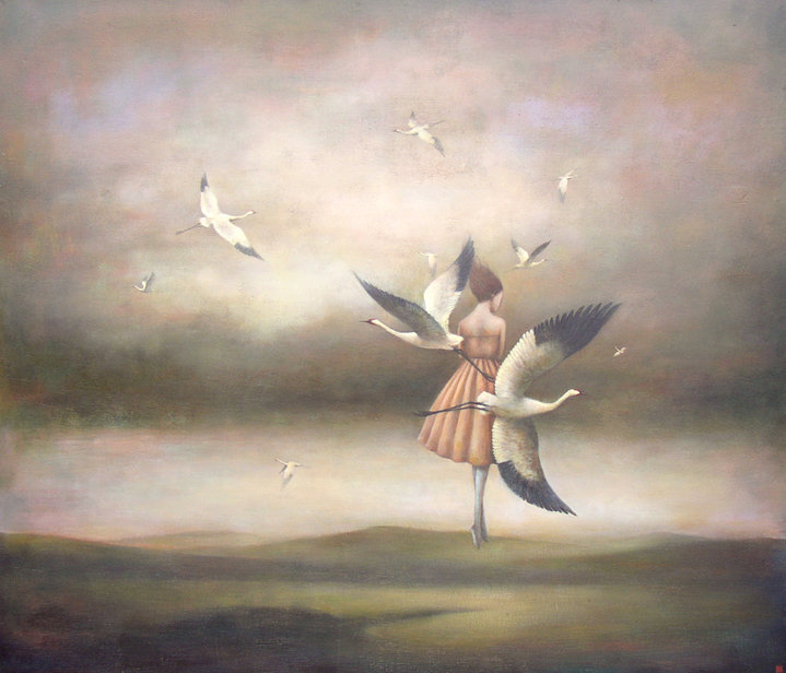 Duy Huynh 1975 | Vietnamese Symbolist and Surrealist painter