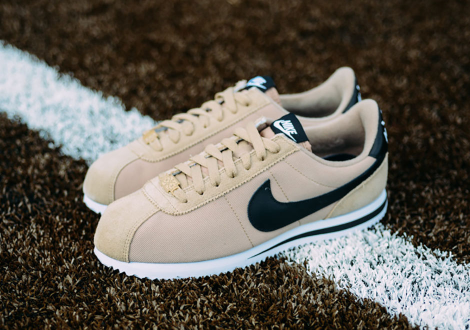 nike cortez bege