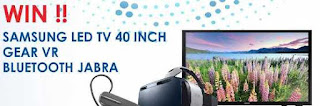 Hadiah TV 40 Inch dll utk 60 pemenang Hadiah TV 40 Inch dll utk 60 pemenang