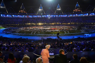 The Queen kicks-off London 2012 Olympics
