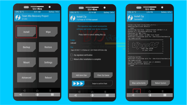 Download & Install Viper OS Zenfone Max Z010D