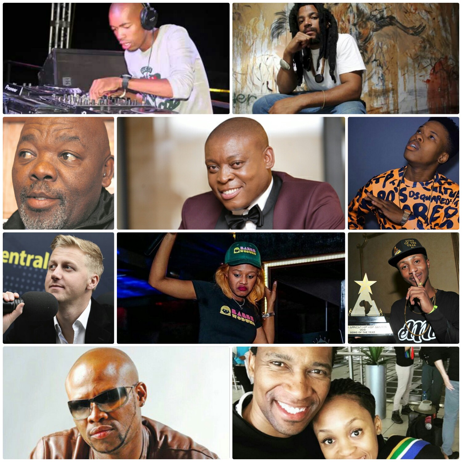 Top 10 trending South African celebrities in 2016