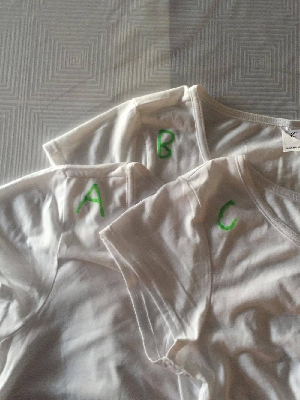 Science blog Stain Remover Experiment