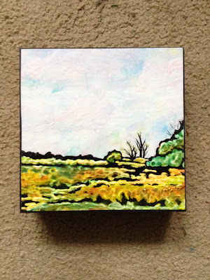 Elgin county, landscape, pastoral painting, Robin Baratta 