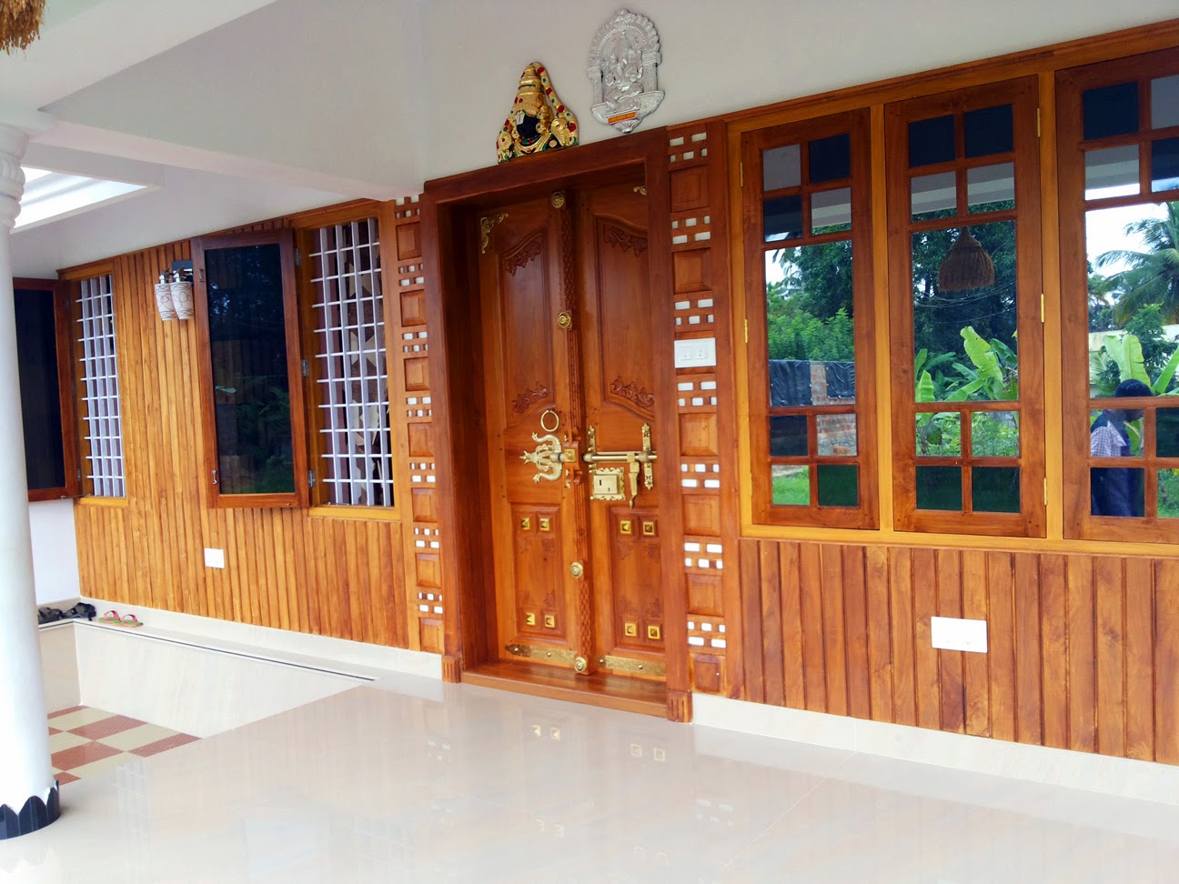 Furnished house with photos Kerala home design and floor