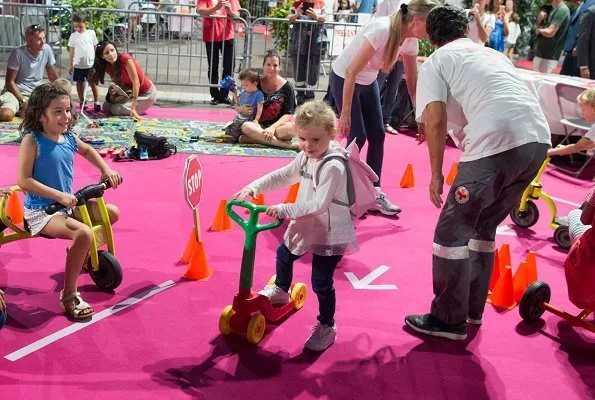 Prince Albert, Princess Charlene, Crown Prince Jacques and Princess Gabriella attended World First Aid Day 2018