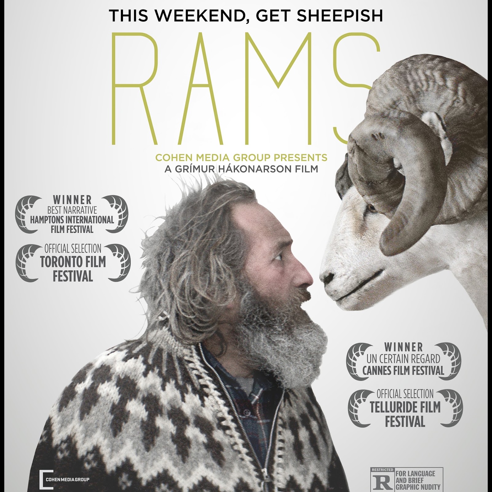 Rough - My Cultural Film Round Up :Rams (Iceland 2015), Julieta (Spain Made in Dagenham (UK