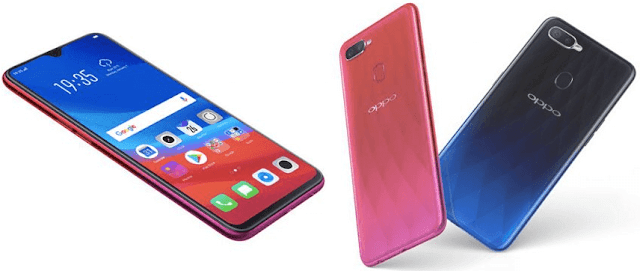 OPPO F9 features 90.8% screen-to-body ratio
