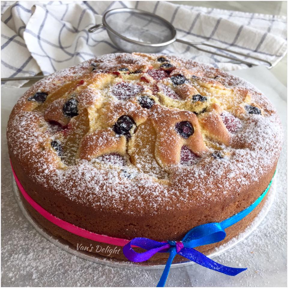 Fruit Pastry Cake by Vanessa Tay azrecipes.xyz