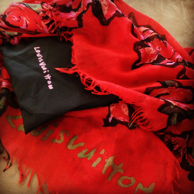 Louis Vuitton *Stephen Sprouse Rose Scarf* - CATHY HUANG