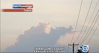 Dragon cloud in Houston