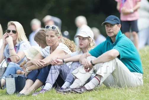 Sophie, Countess of Wessex, Lady Louise Windsor and Prince Edward, Earl of Wessex 