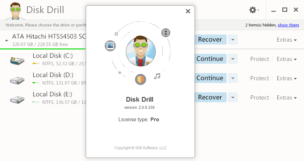 Disk Drill Pro v2.0.0.339 Portable La Biblioteca Del Software