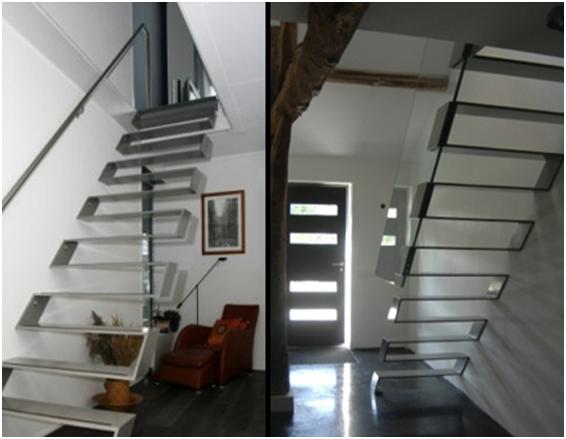 Unique Steel Staircase Design