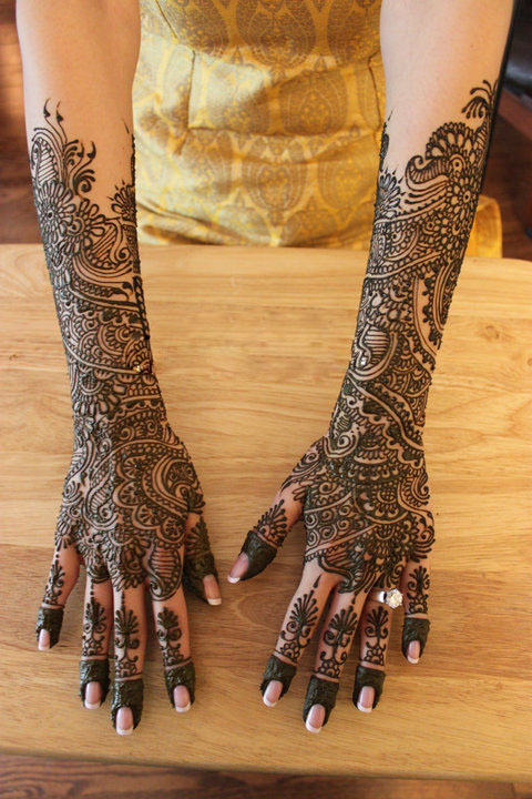 MEHNDI DESIGN: Bridal Mehndi Design / Full Hand Henna Design