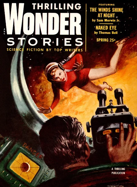 Thrilling Wonder Stories, primavera 1954 - "Naked Eye"