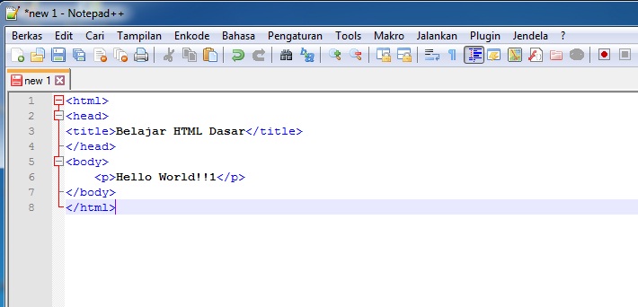 Aplikasi Editor HTML Terbaik Untuk Belajar HTML Bagi Pemula - Struktur Web