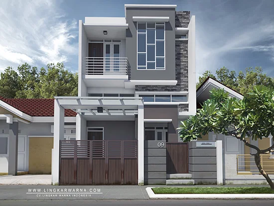 menata rumah kecil di lahan sempit