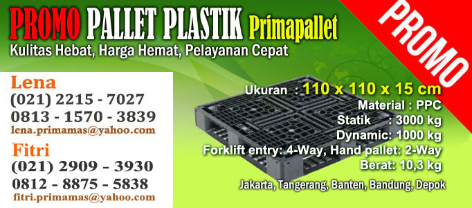 HARGA PALLET PLASTIK, PALLET PLASTIK BEKAS