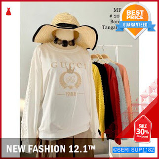 SUP1182A22 Atasan Kaos Wanita Bahan Kaos Import BMGShop