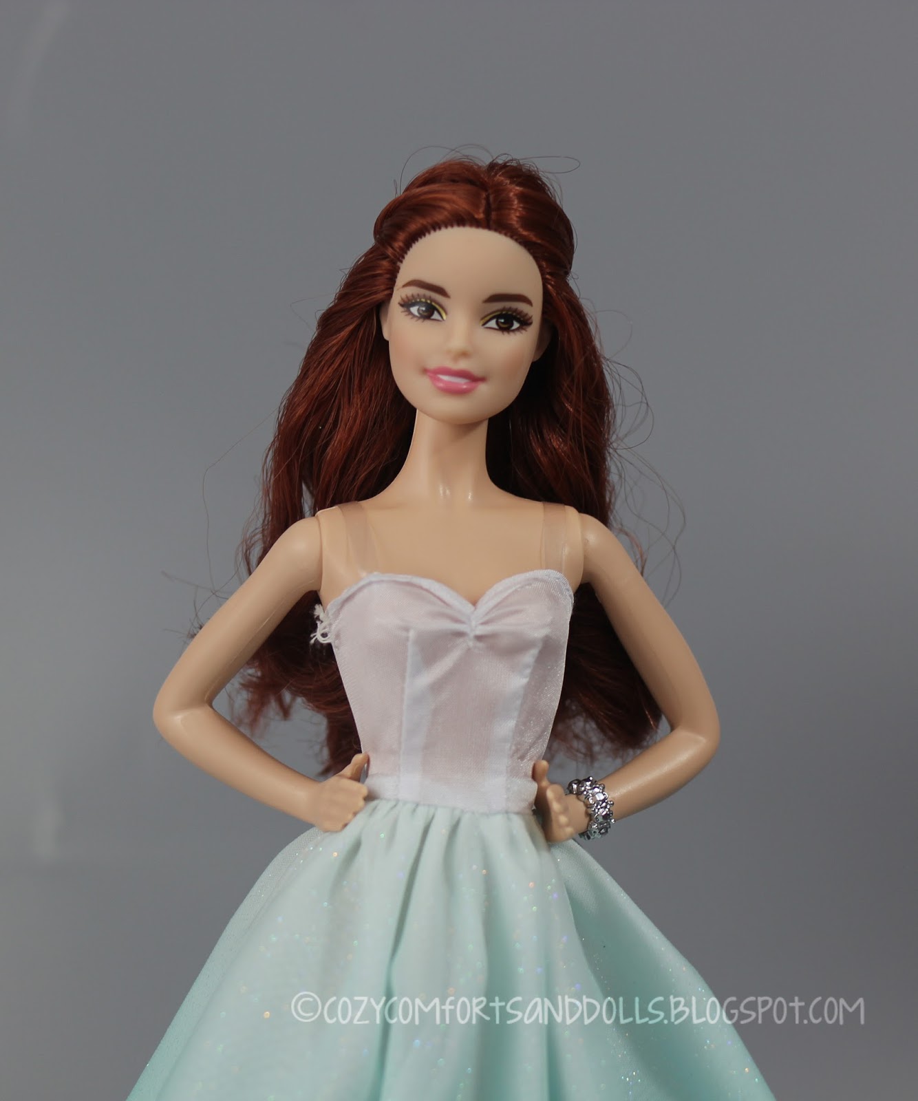Cozy Comforts and Dolls Holiday Barbie 2016 Auburn Hair Kmart Exclusive