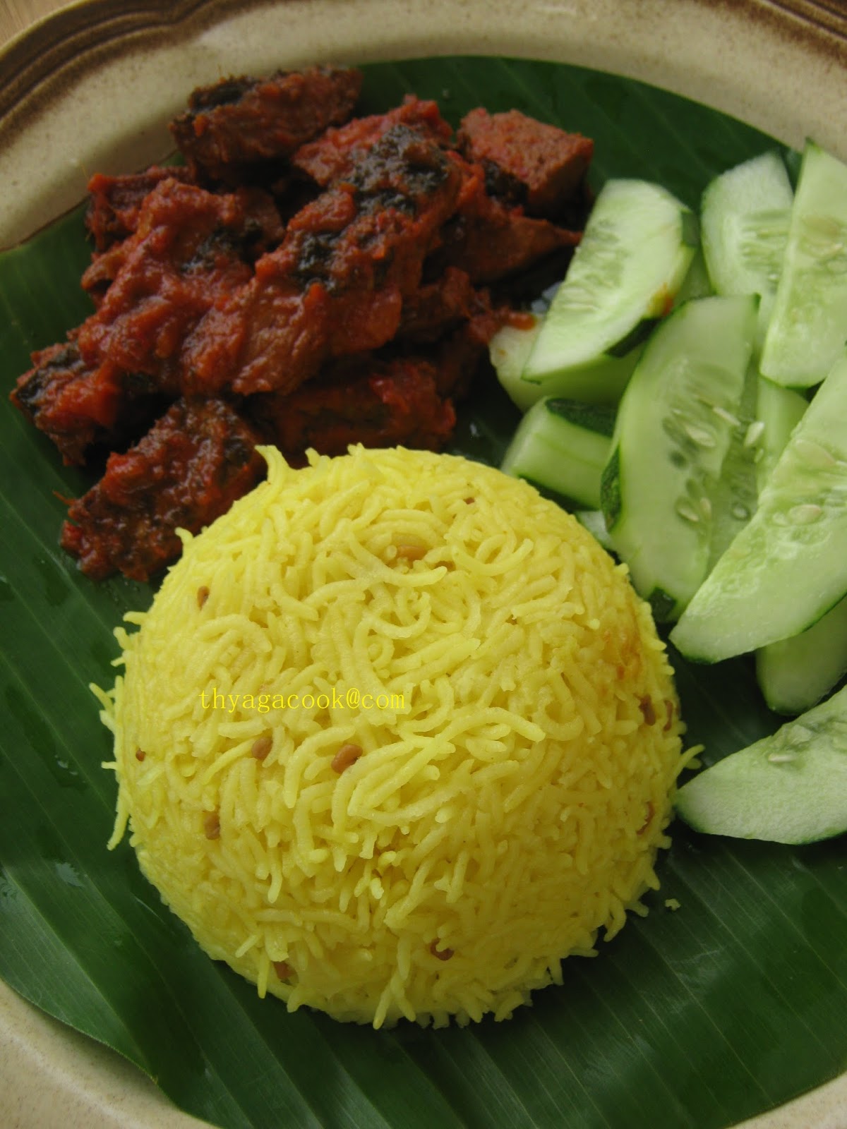 KARI LEAFS ... Malaysian flavour's: YELLOW RICE
