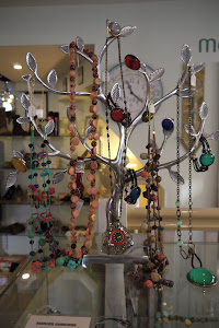 I brought this tree all the way from Australia - and doesn't it display our jewellery well?!