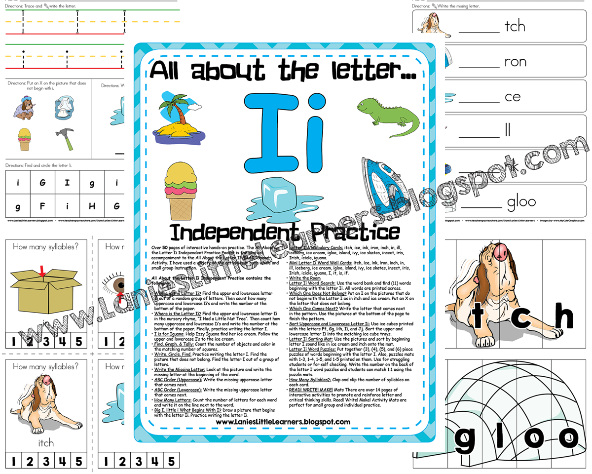 lanie-s-little-learners-all-about-the-letter-i-independent-practice-letter-of-the-week