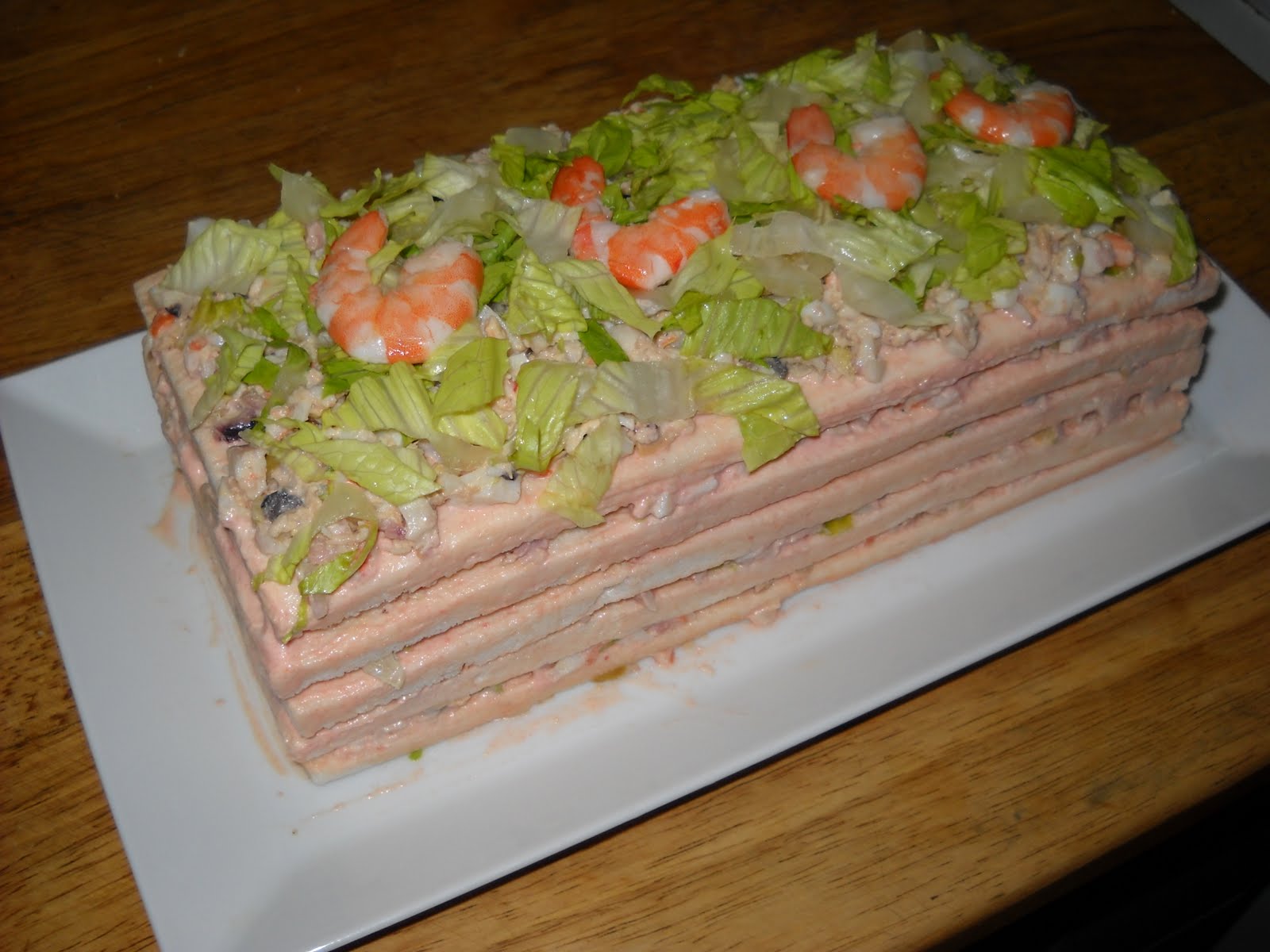 El Faisán en la fuente PASTEL INTEGRO DE MARISCO Y LANGOSTINOS