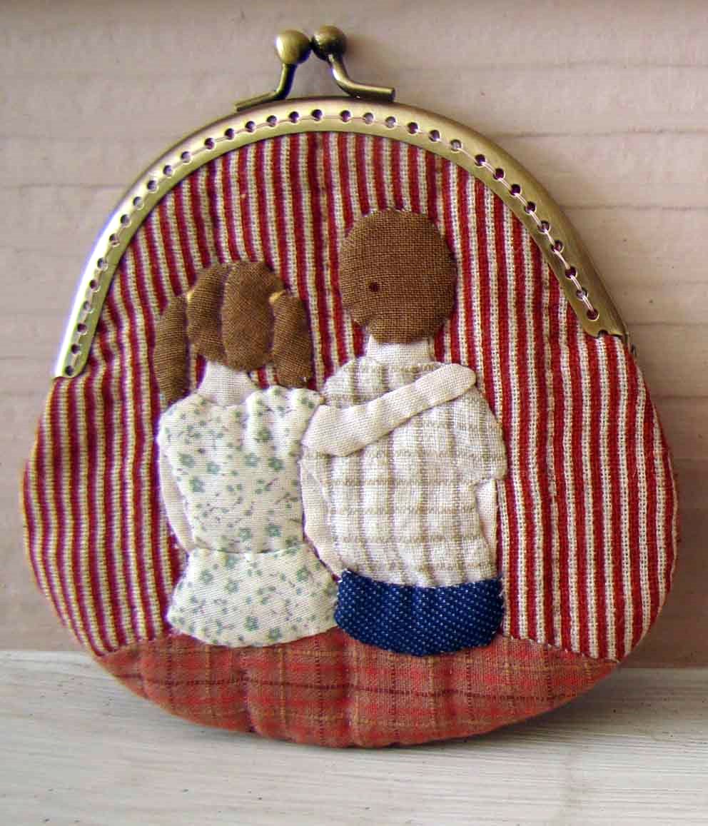 Marmalade Applique purse