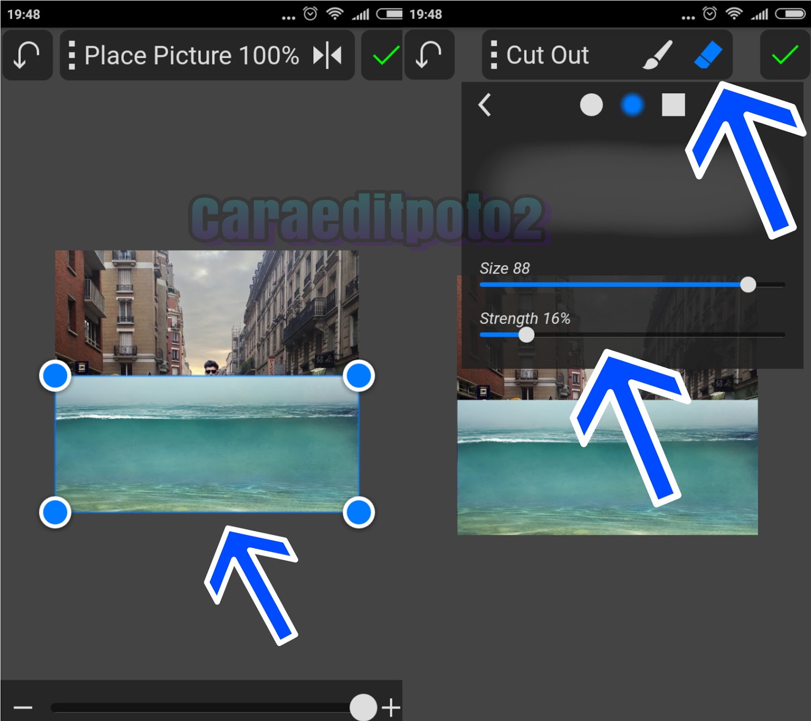 Edit Foto Manipulasi Picsay Pro Keren Banget Android