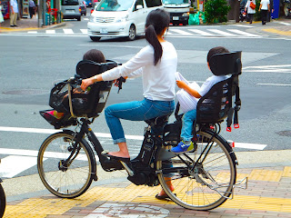 Mamachari Bicycle. Tokyo, Japan