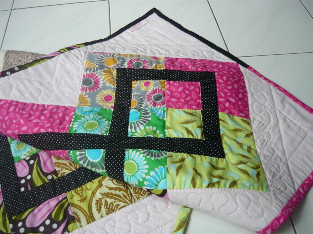 Imaginative Expression of Ideas 2 Sofa Cover Quilt and Quick Quilt.