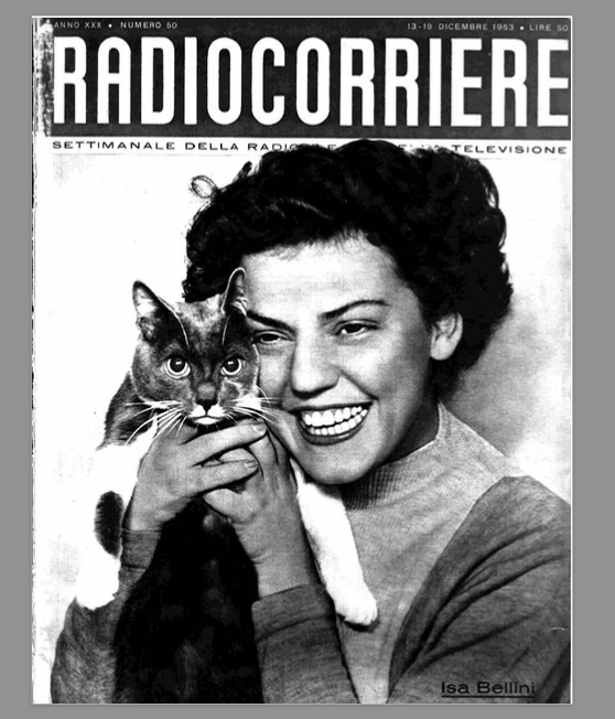 La Tv per sport Il 13 dicembre 1953 Mike Bongiorno, con "Arrivi e jpg (558x652)
