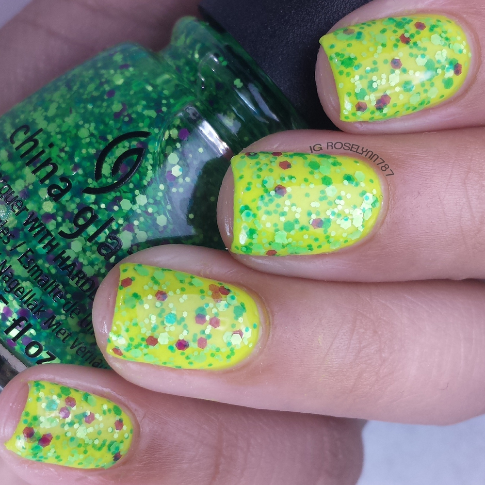 China Glaze lemon ice - dippin' dots - nail polish Reviews | abillion