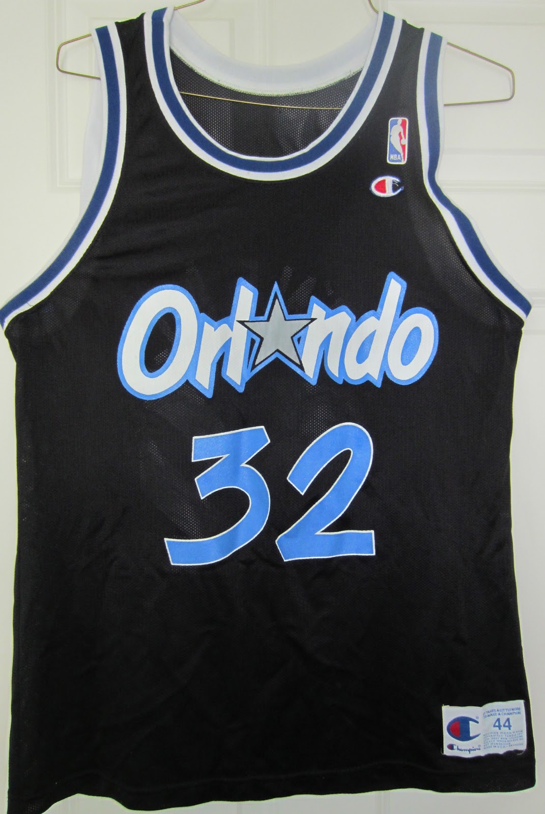 Vintage Sports Apparel Vintage Shaquille O'Neal Orlando Magic Champion