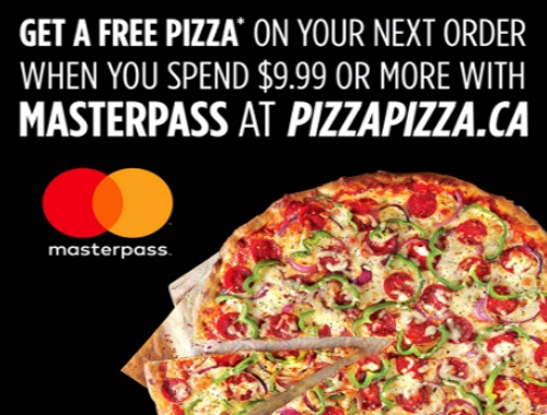 Pizza Pizza Free Small Pizza With MasterPass Pizza Pizza Free Small Pizza With MasterPass