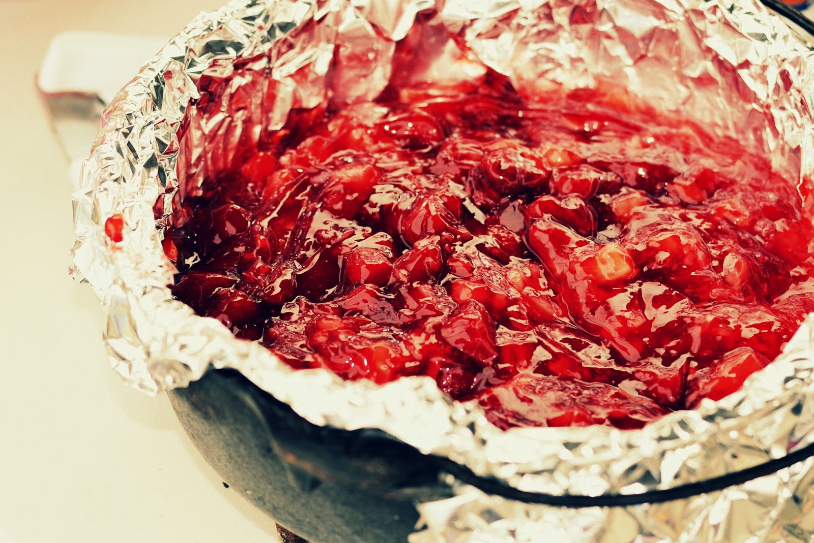 The Sweetest Nest dutch oven dump cake