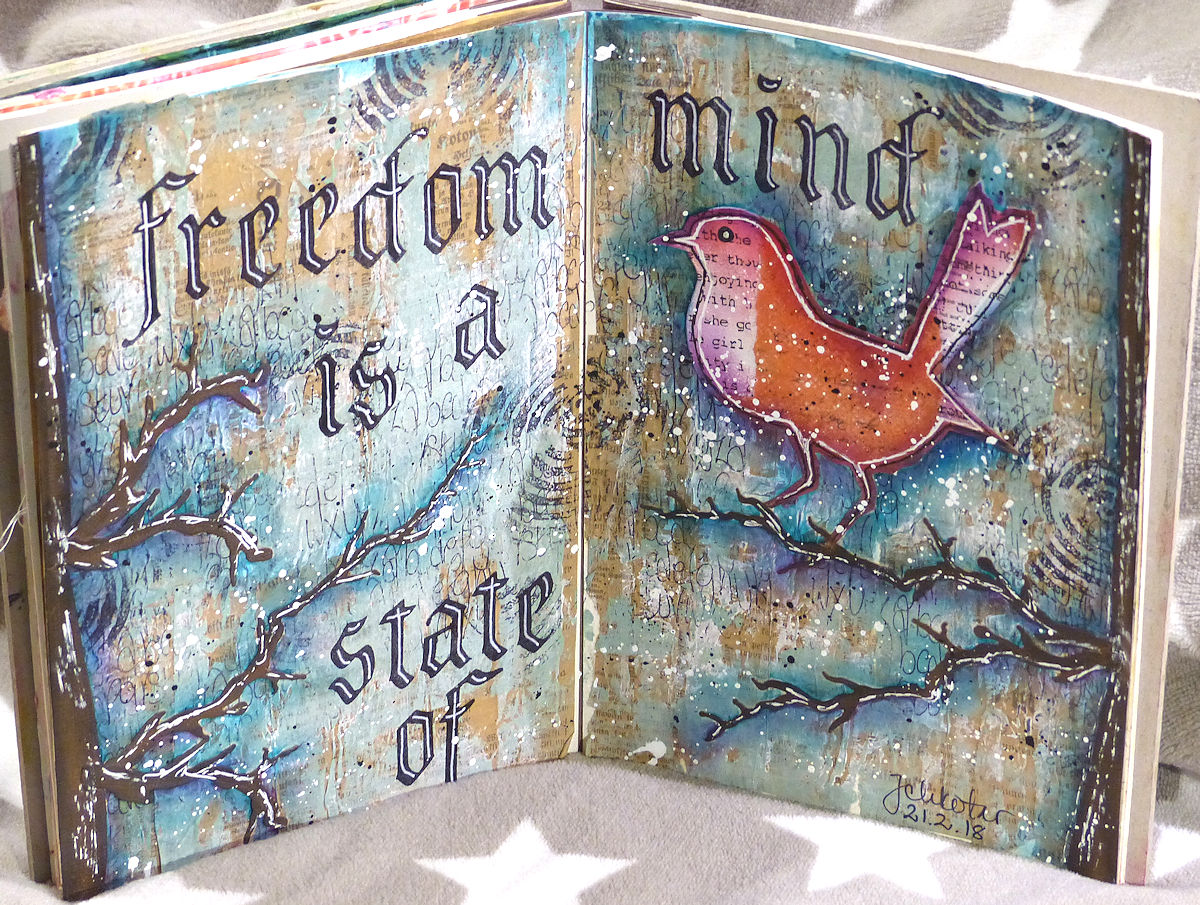 jehkotar Art journal Freedom is a state of mind