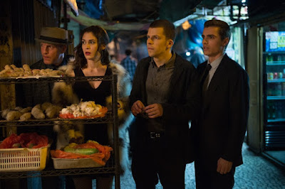 Woody Harrelson, Lizzy Caplan, Jesse Eisenberg and Dave Franco in Now You See Me 2