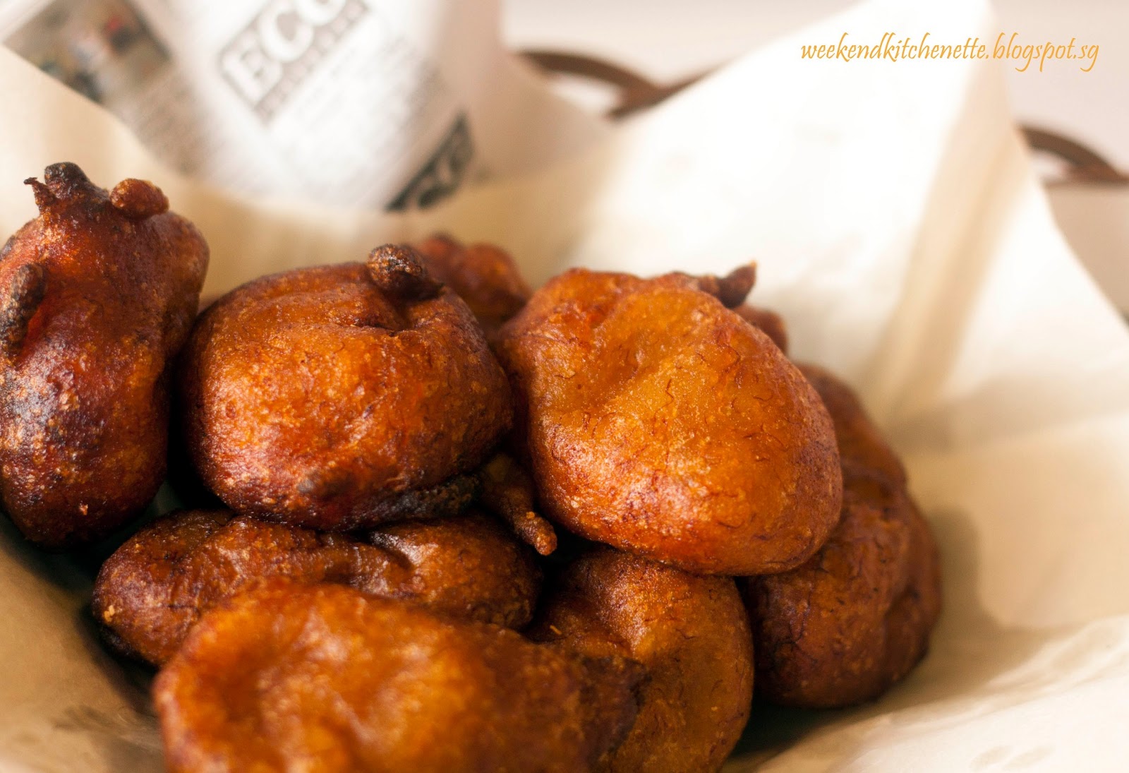 Weekend Asian Fried Mashed Bananas Fritters (Goreng Klodok)