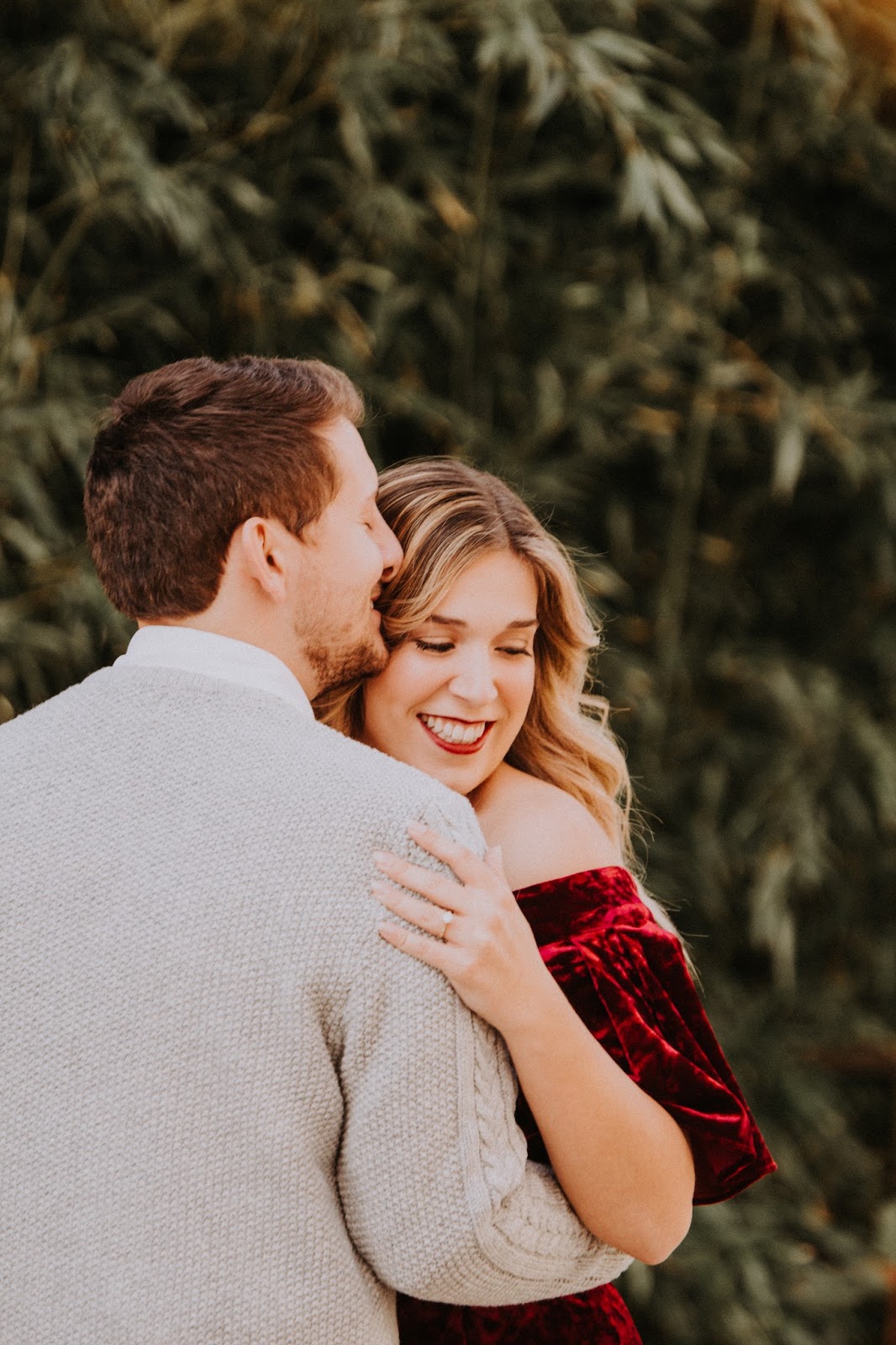 From Britt's Eye View: A Sweet Holiday Engagement Session in OKC