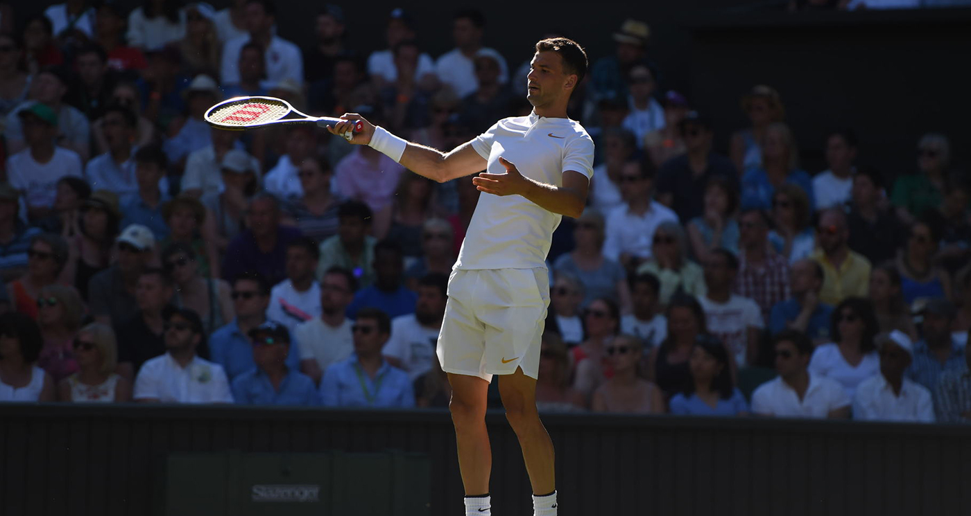 Grigor Dimitrov Wimbledon First round press conference ATP Men's Tennis