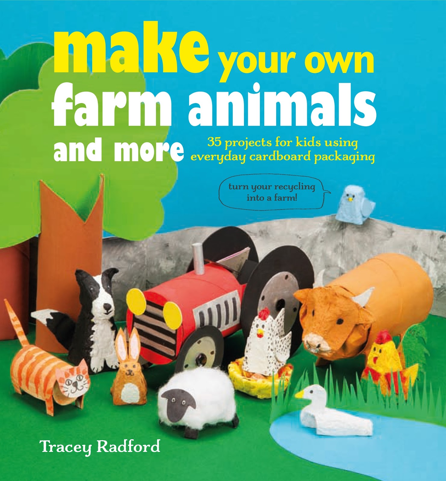Jumble Tree: Make Your Own Farm Animals - kids' craft book