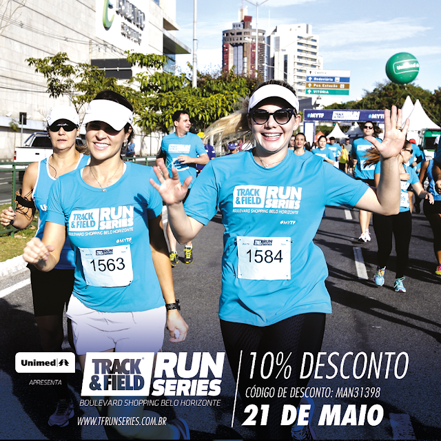 Inscrições para Track&Field Boulevard Shopping BH com 10 de desconto